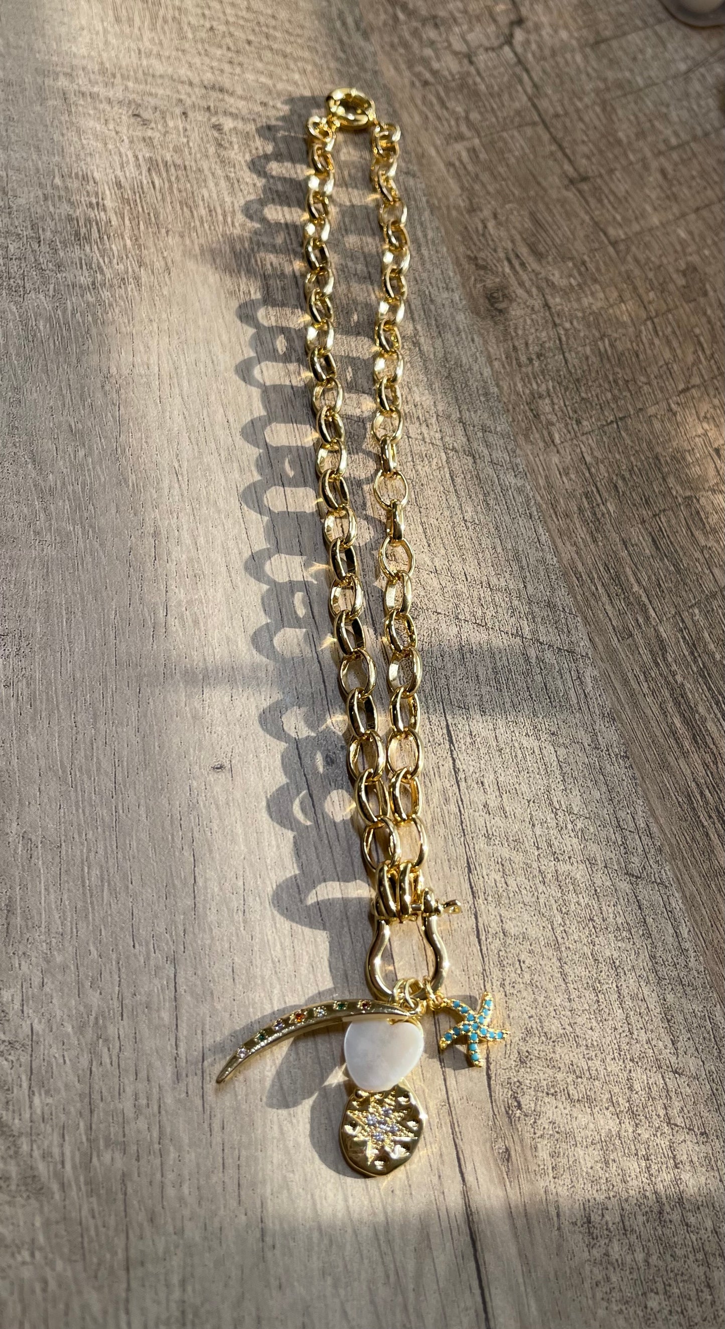 Charm Your Socks Off Necklace