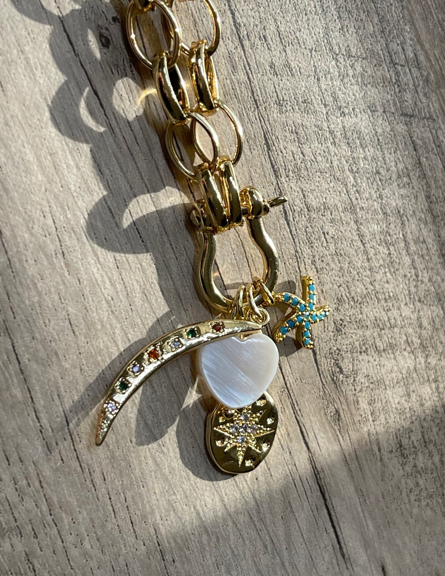 Charm Your Socks Off Necklace