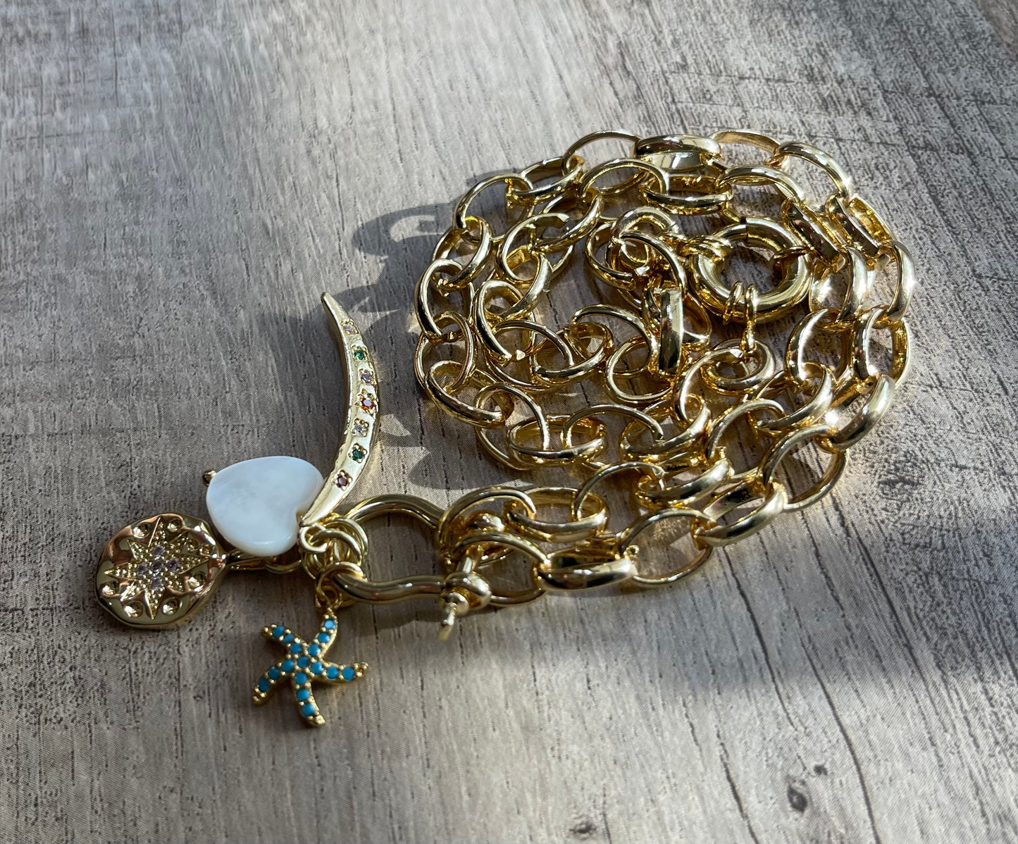 Charm Your Socks Off Necklace
