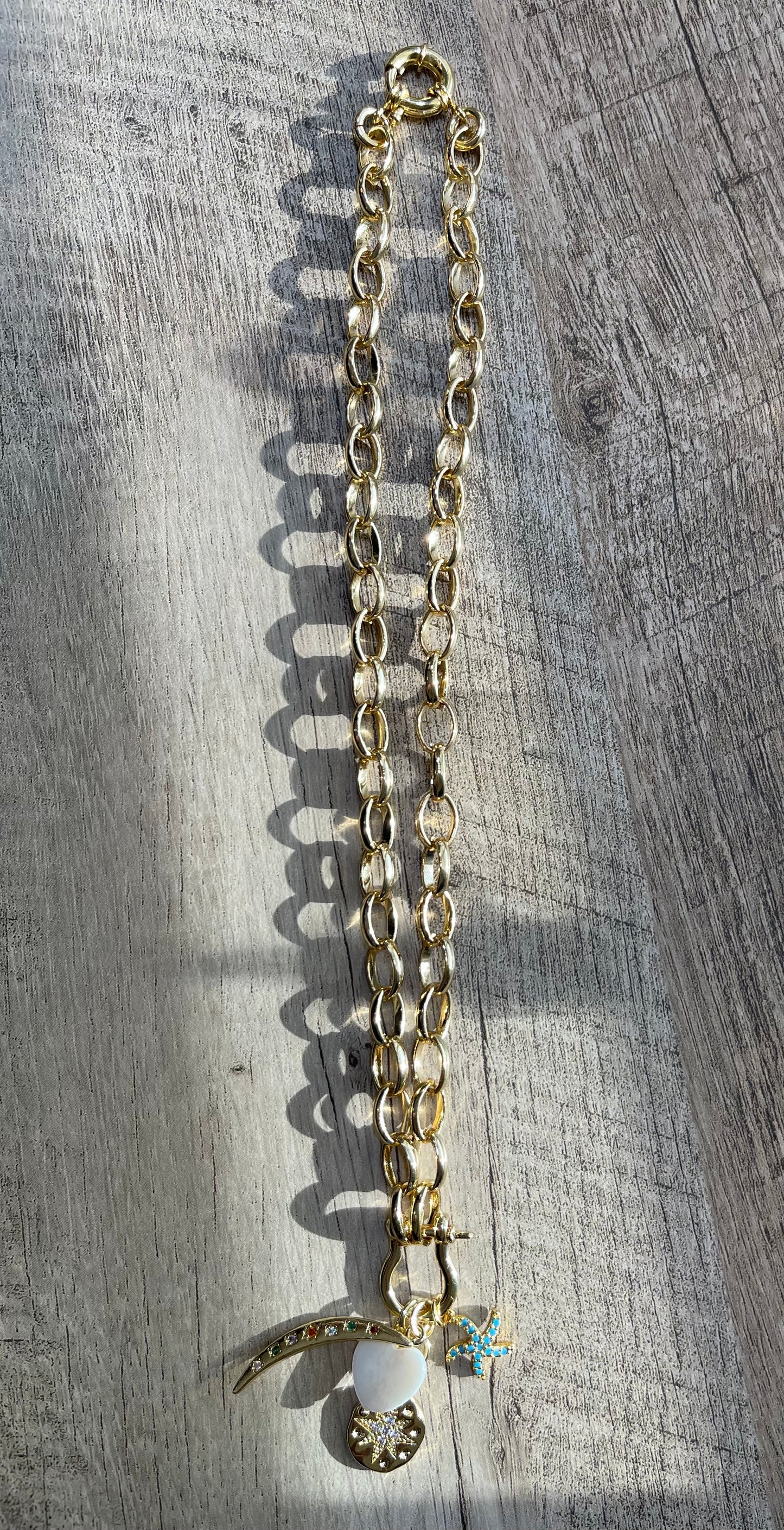Charm Your Socks Off Necklace