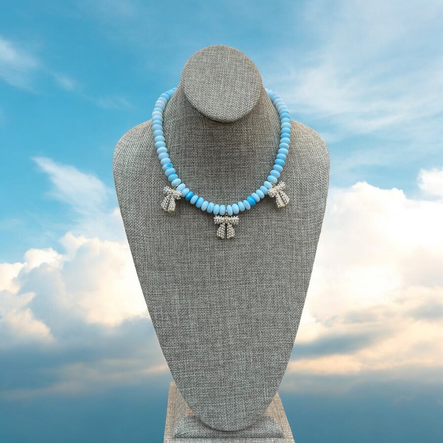 Robin’s Egg Opal Necklace OOAK