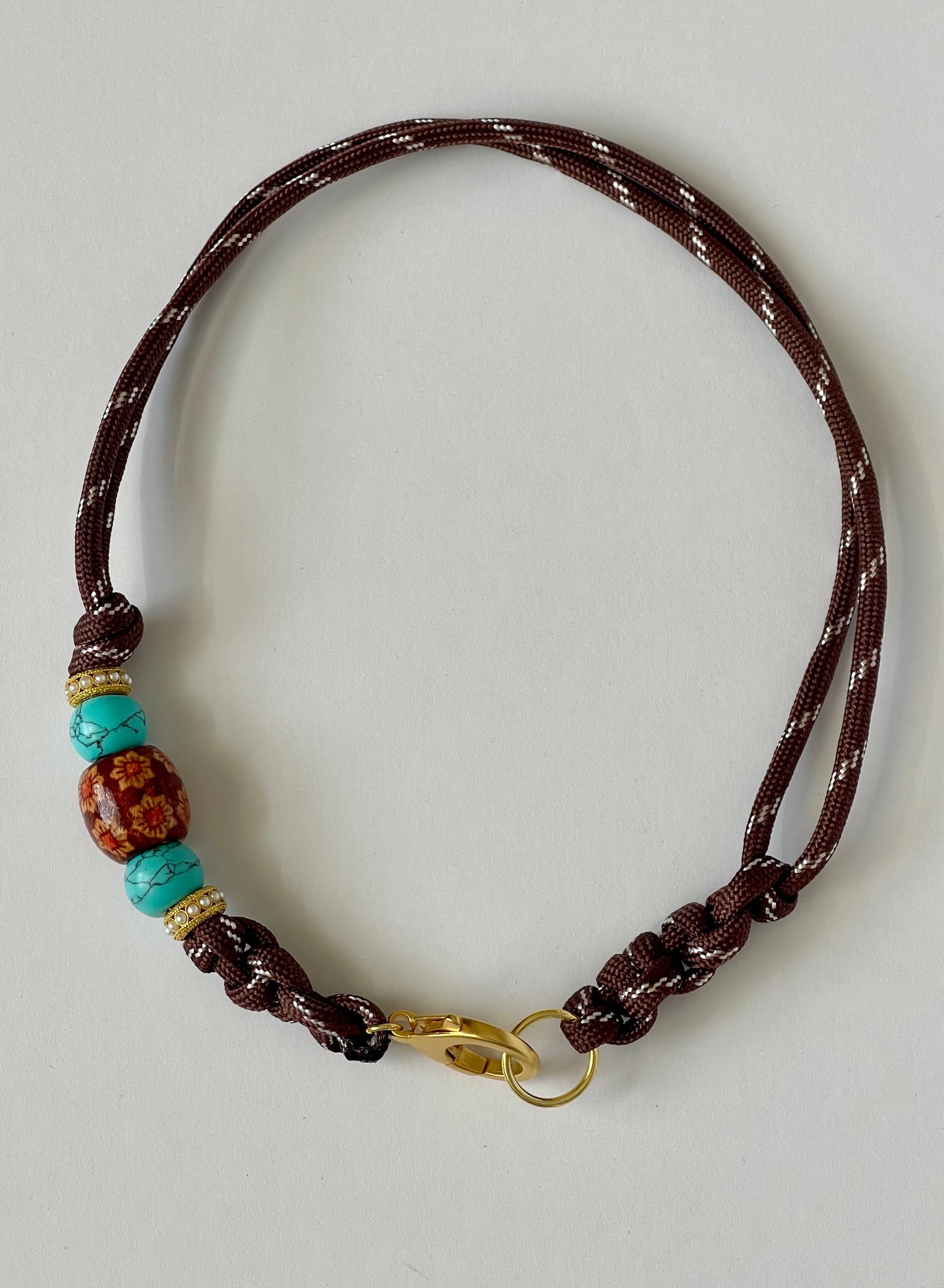 Paracord Necklaces: Various Colors & Styles