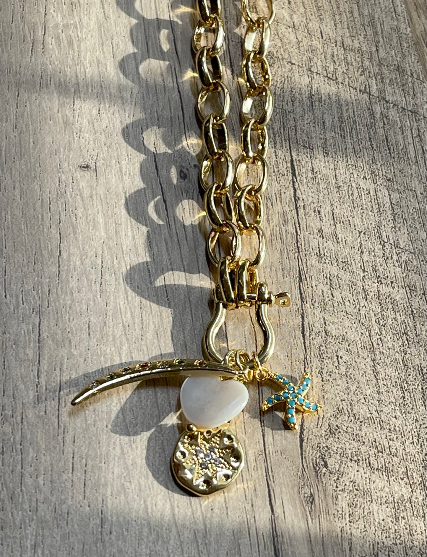 Charm Your Socks Off Necklace