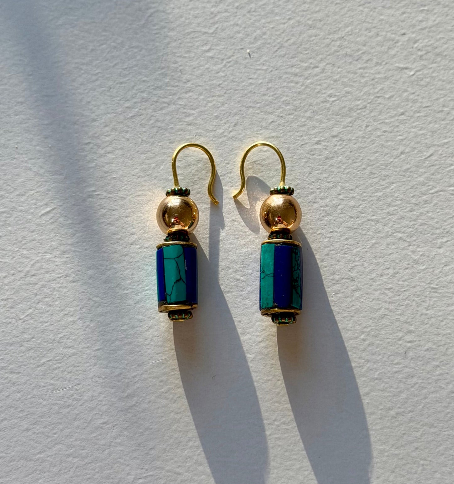 The Emblem Earrings: OOAK