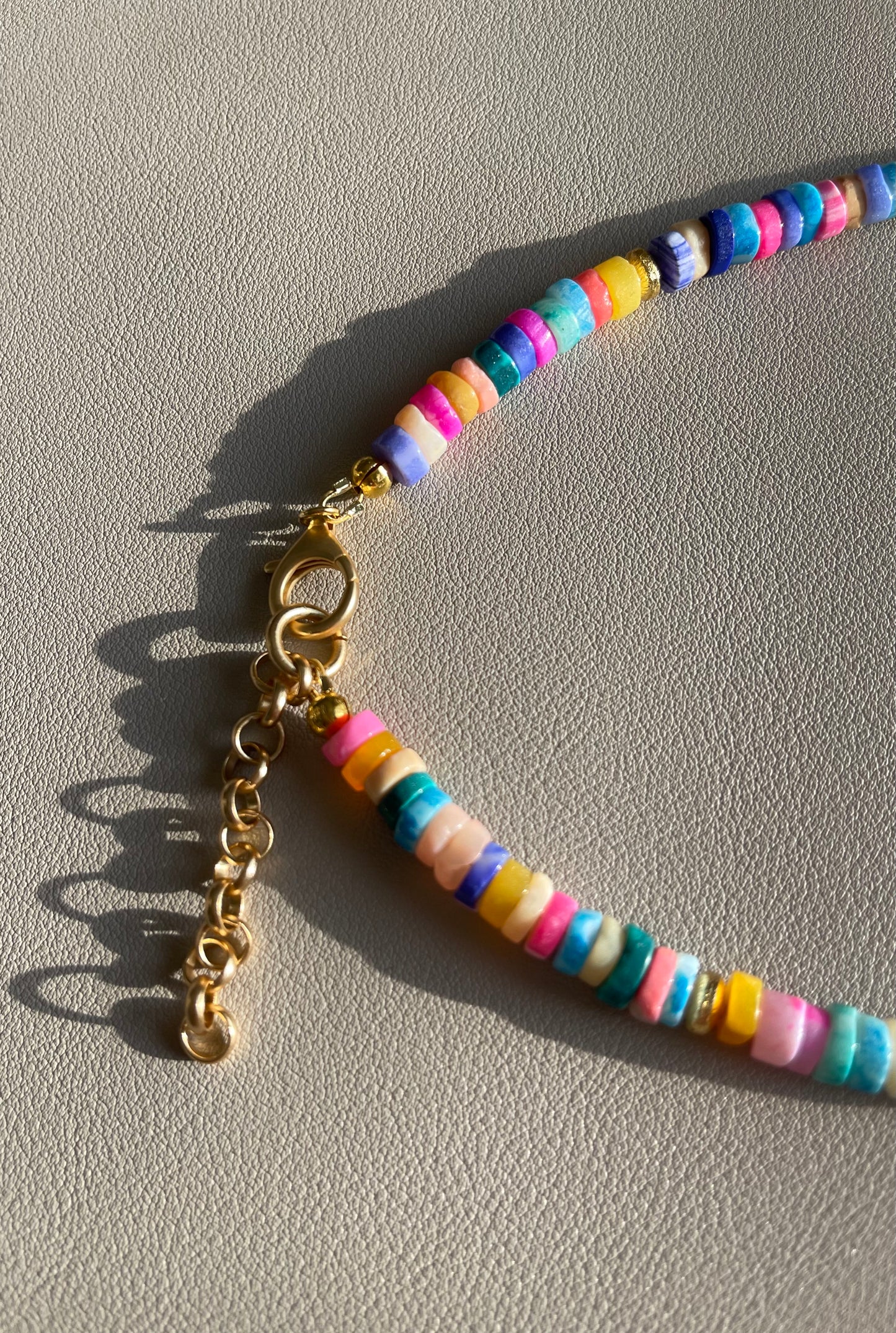Summer Solstice Necklace: Opals, Agates, Jade & Pearls OOAK