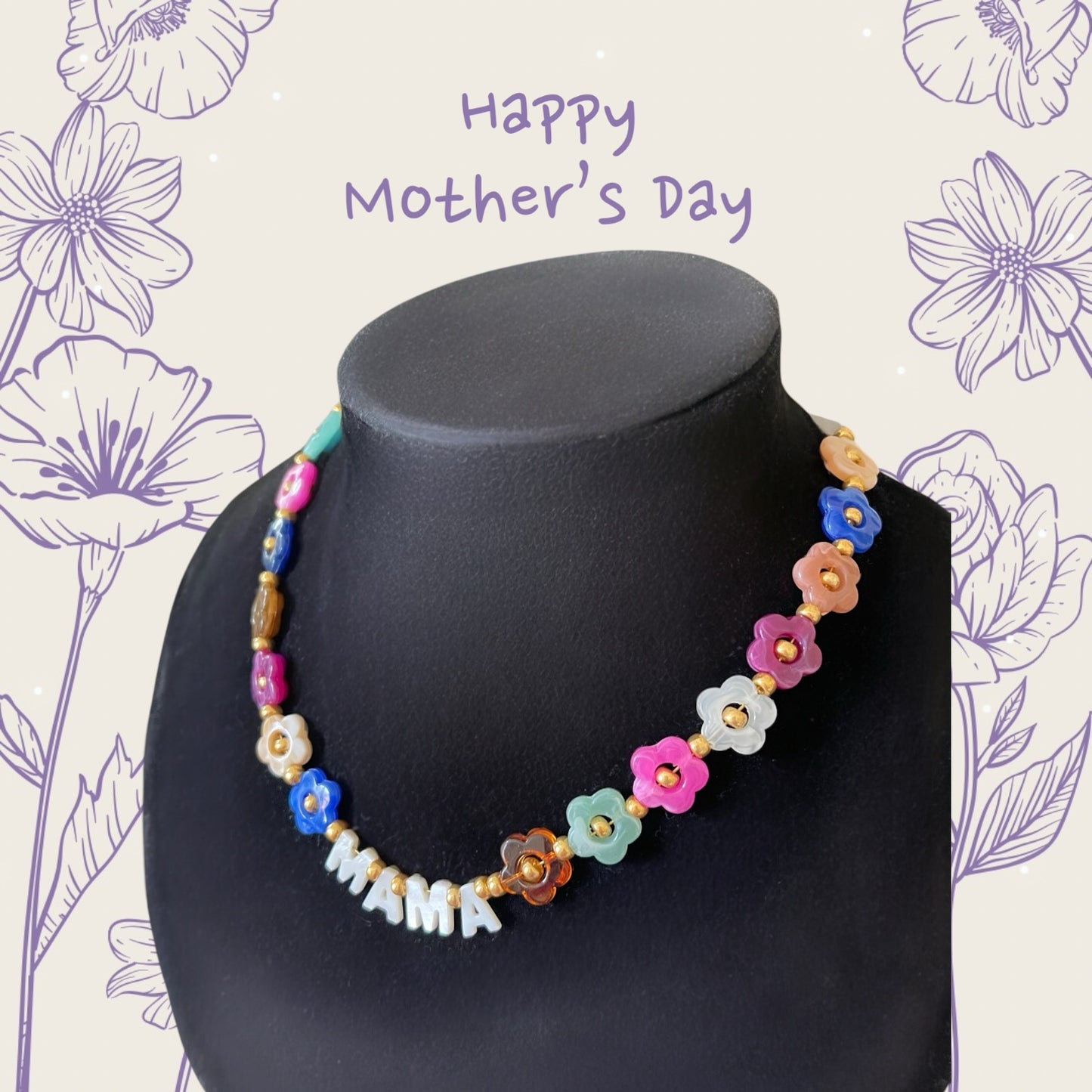 Flowers for Mama Necklace