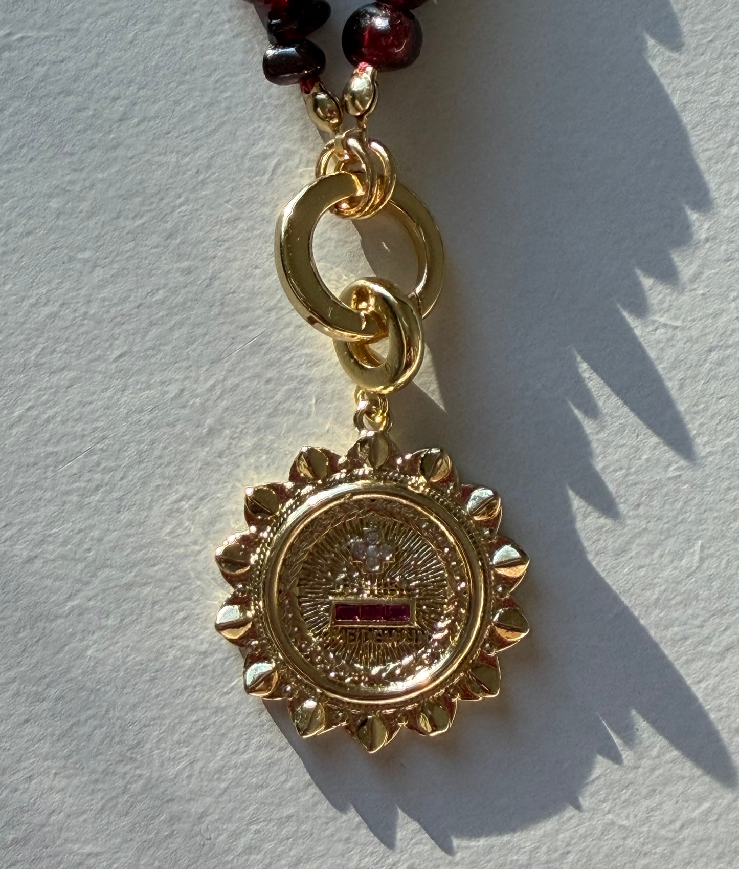 The Honor Garnet Necklace