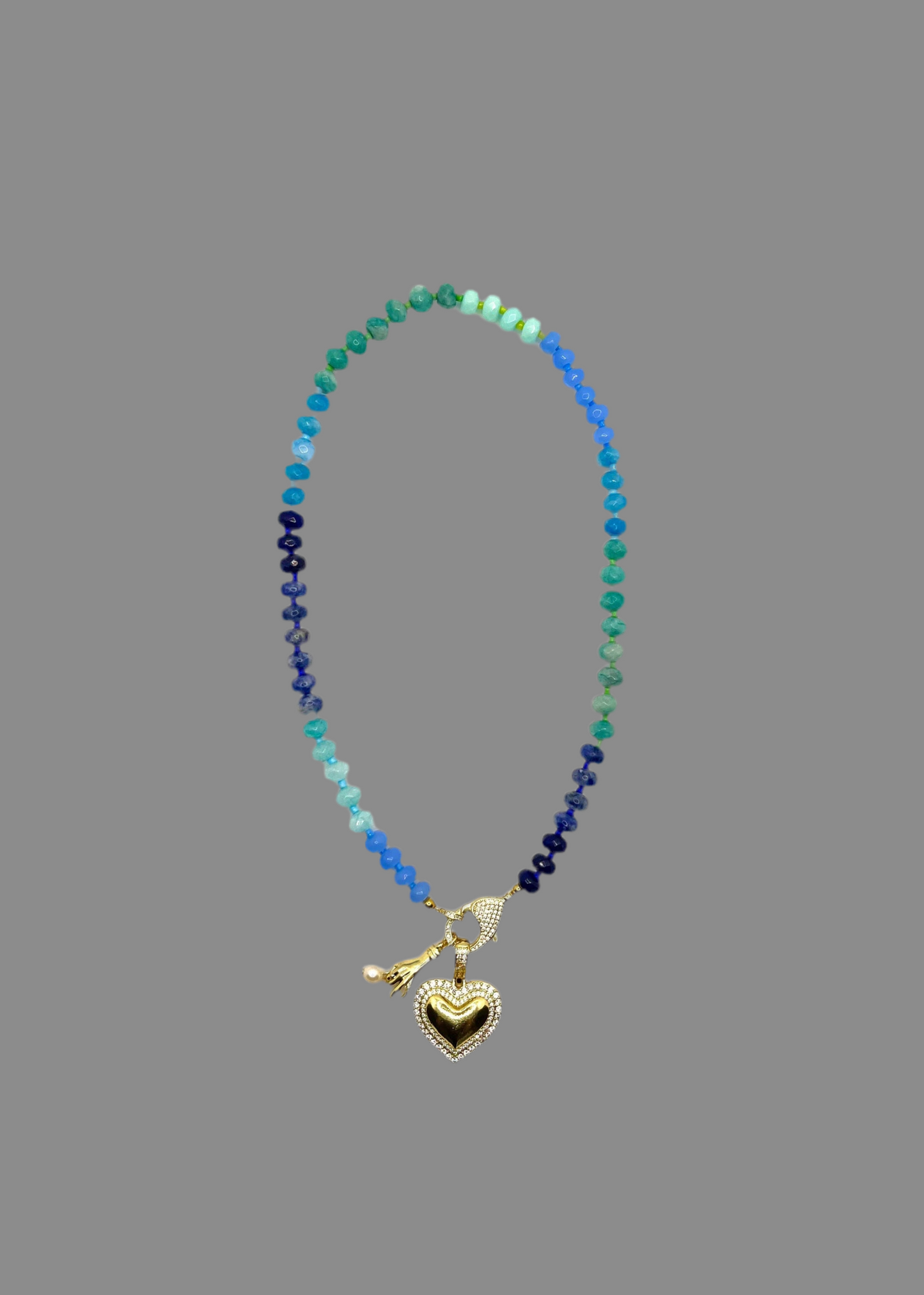 Band of Blues Necklace