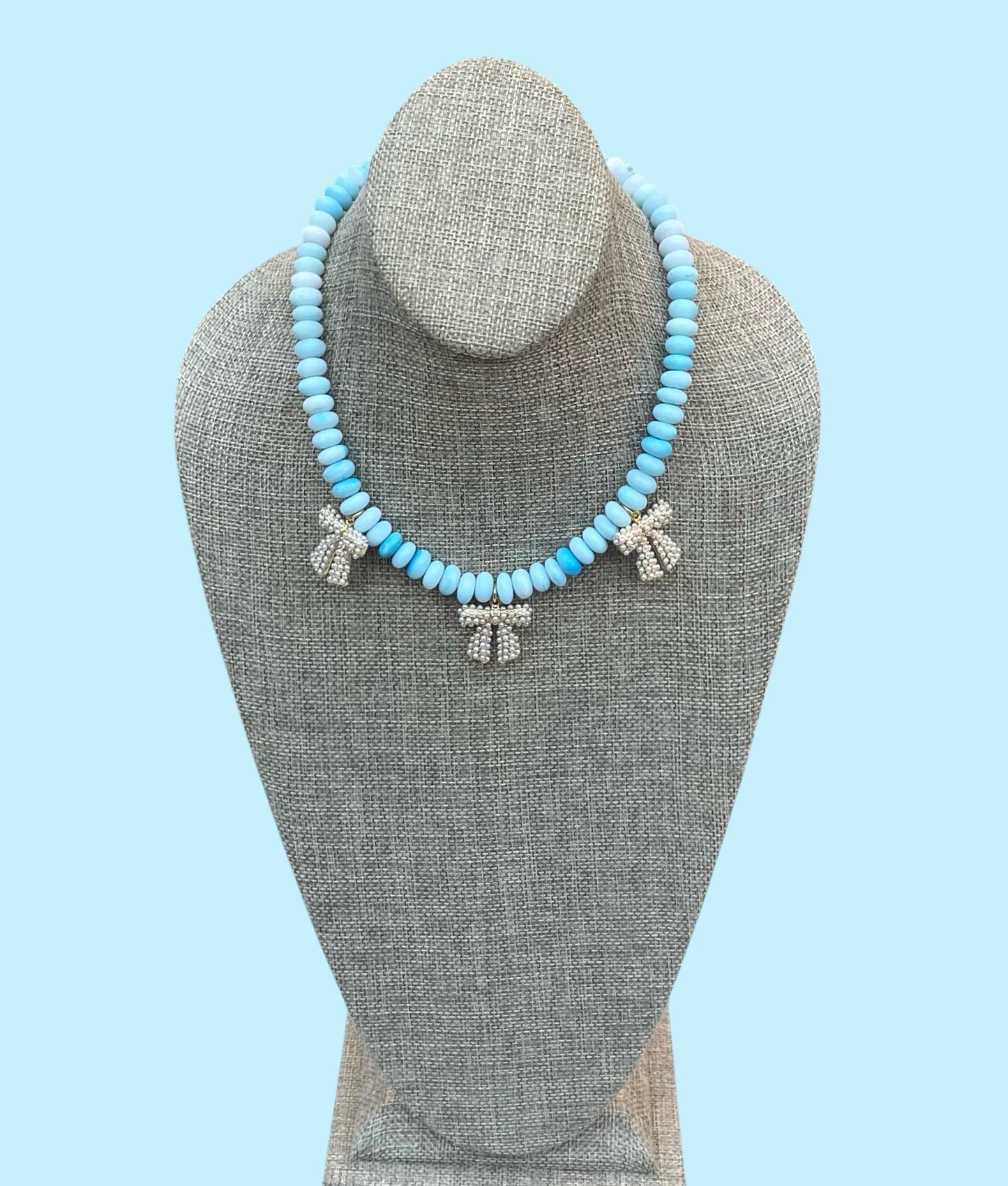 Robin’s Egg Opal Necklace OOAK