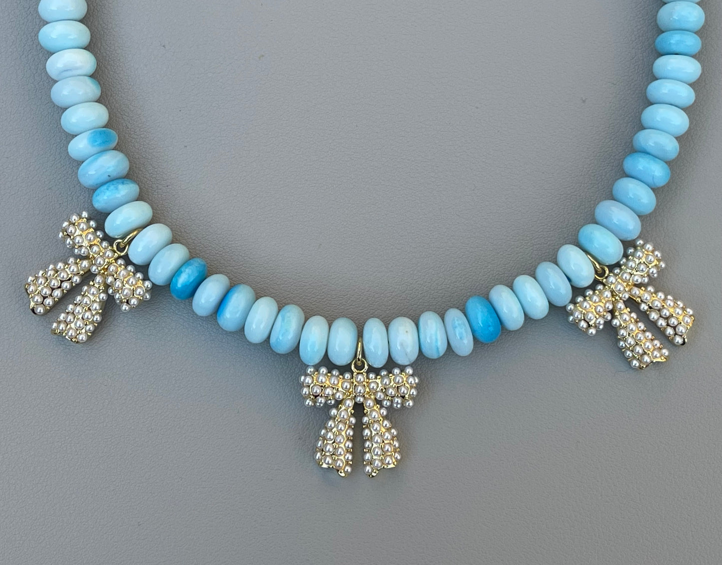 Robin’s Egg Opal Necklace OOAK
