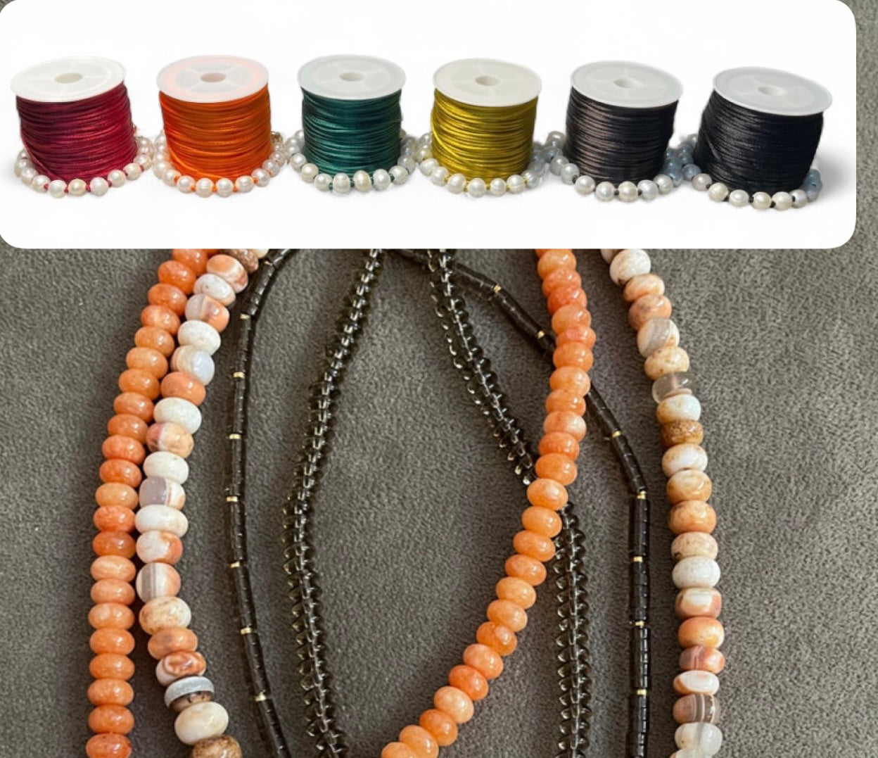 Autumn and Winter Tones: Necklaces and Bracelets 🍁🍃🍂