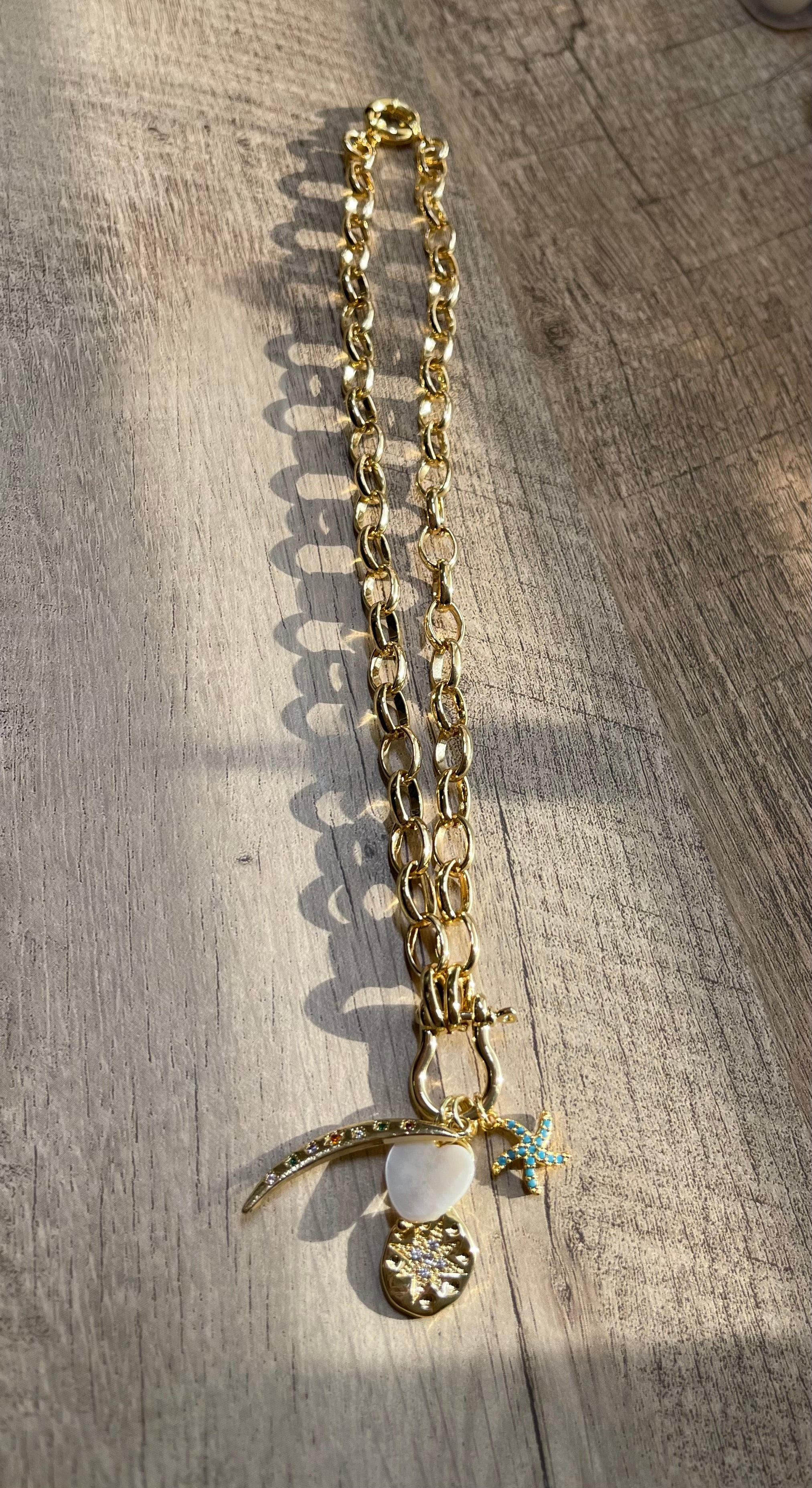 Charm Your Socks Off Necklace