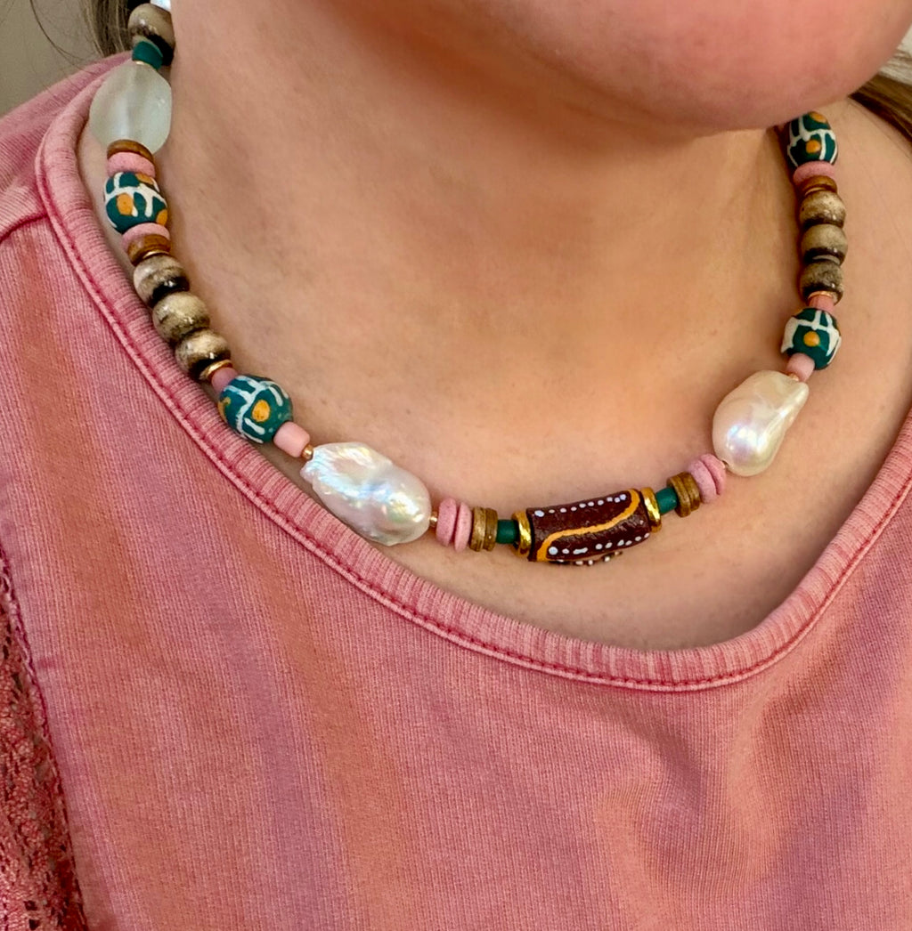 The Portofino Necklace OOAK