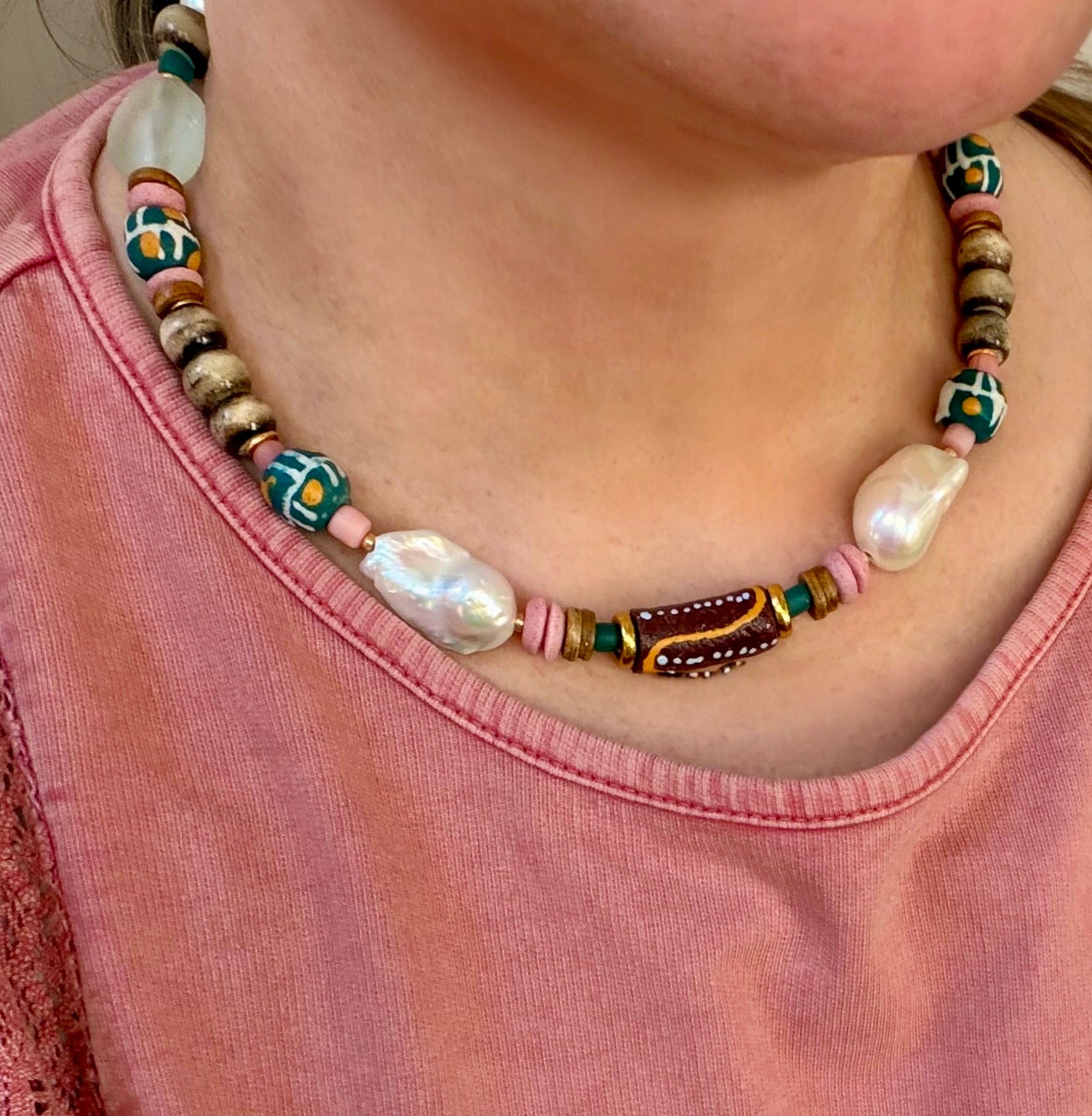 The Portofino Necklace OOAK