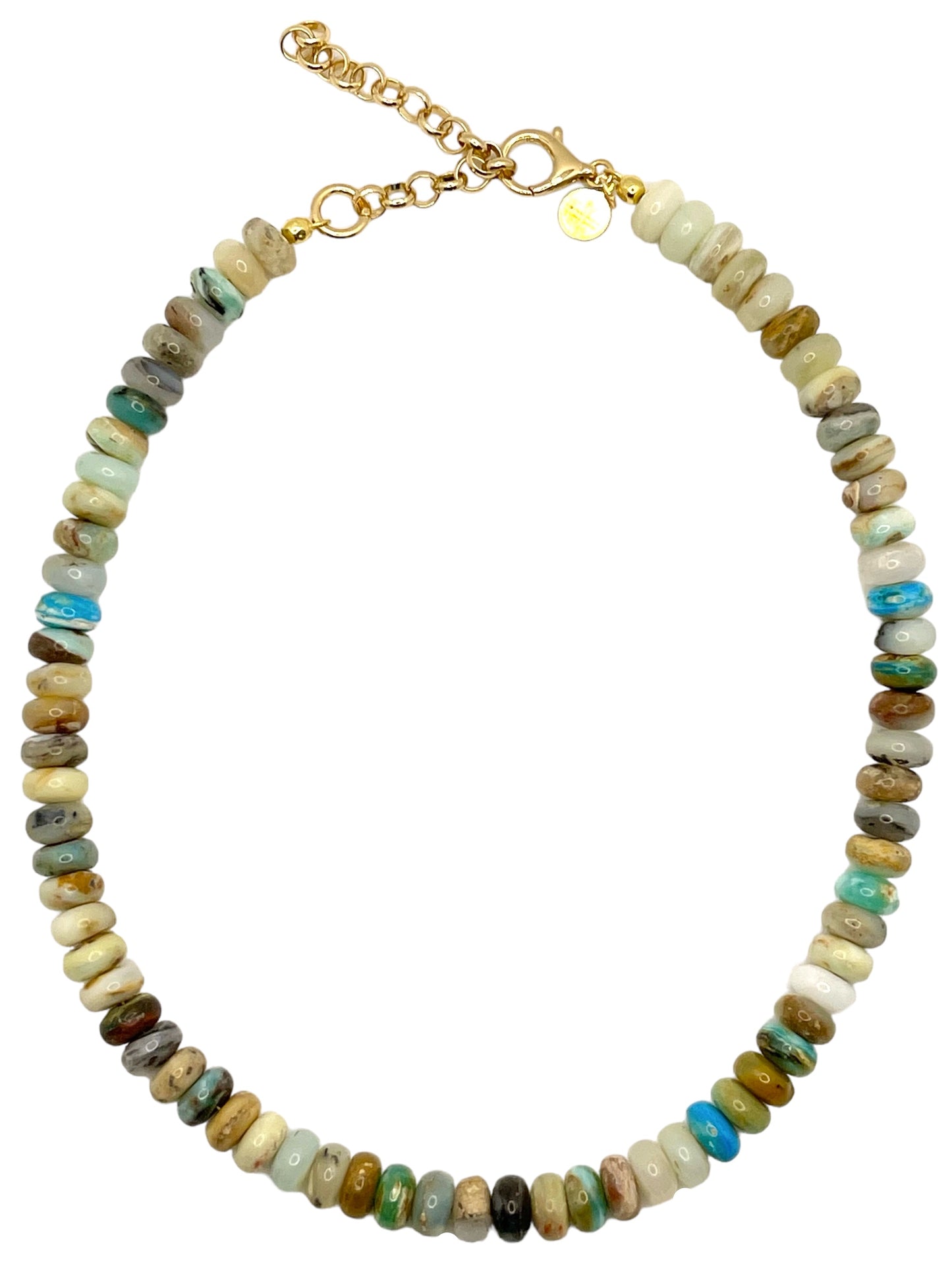 Beach Vibes Opal Necklace