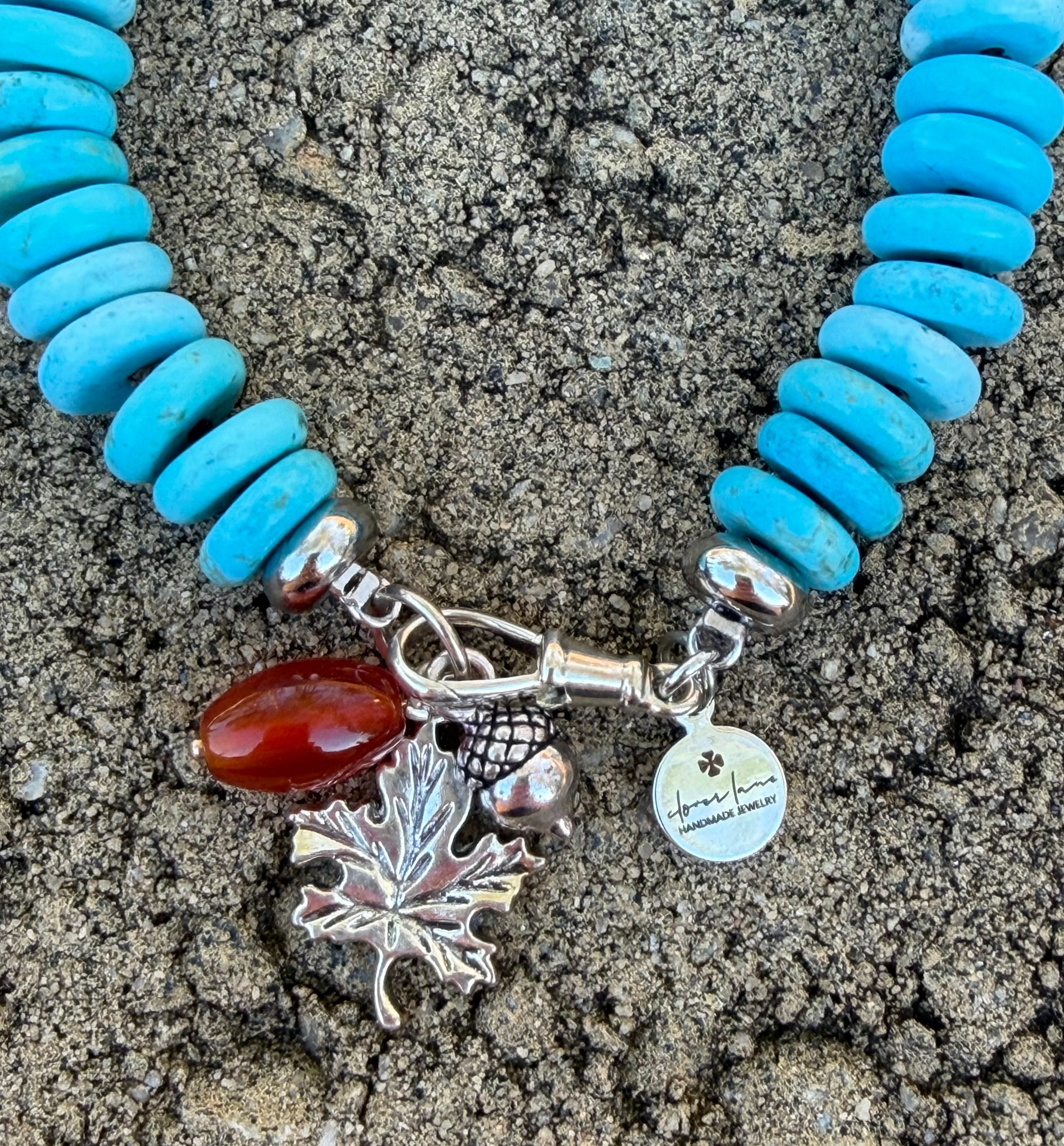 Turquoise & Carnelian Bracelets: 4 Styles