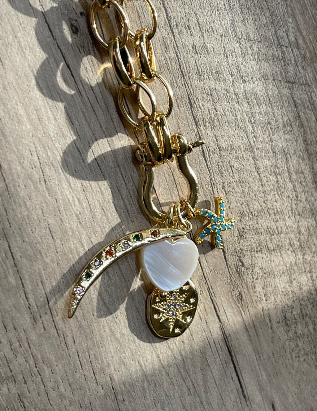Charm Your Socks Off Necklace