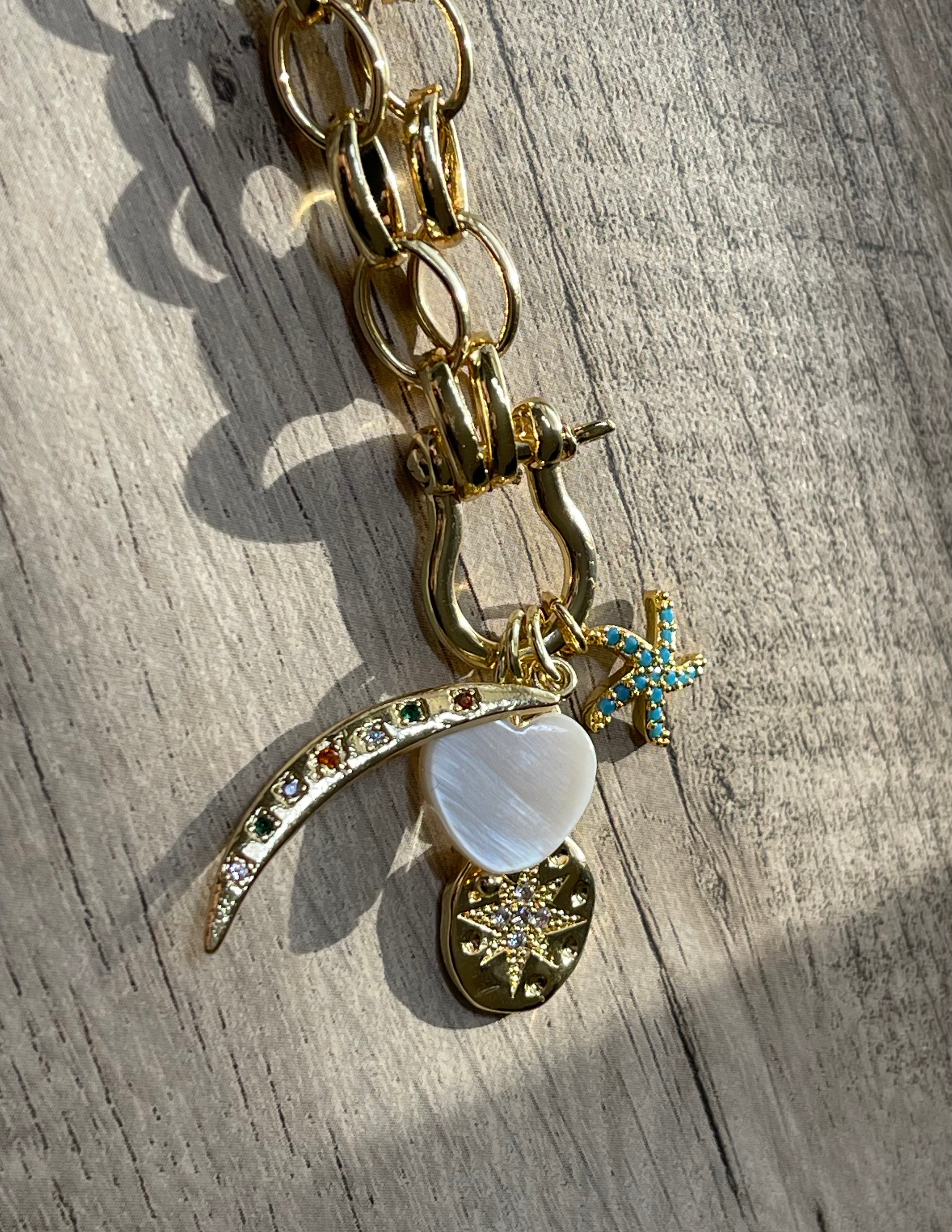 Charm Your Socks Off Necklace