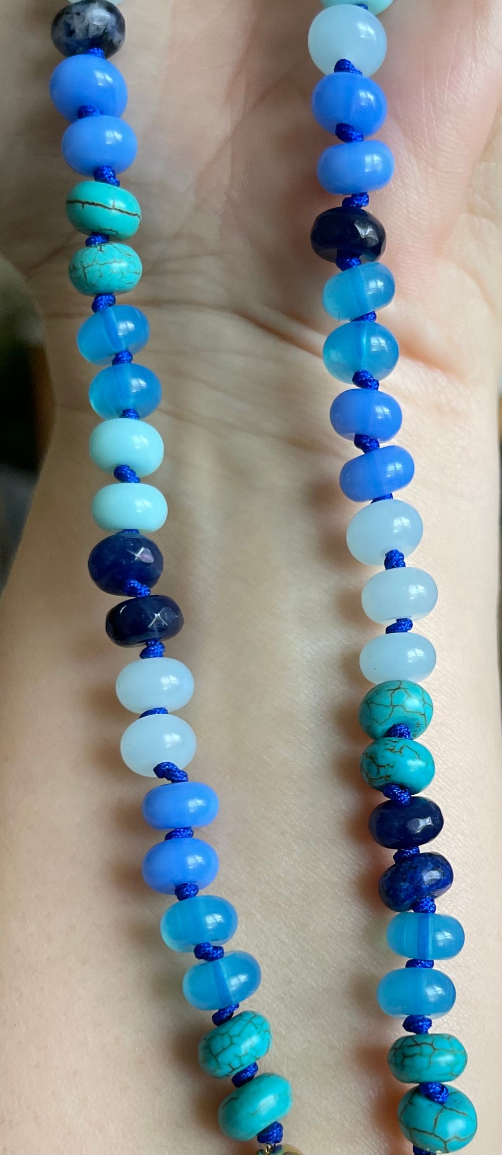 Blue Jean Baby Necklace