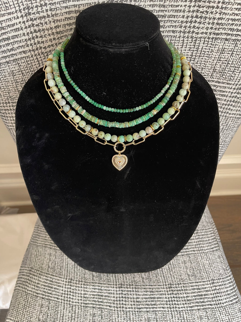 Opal’s Heart Necklace