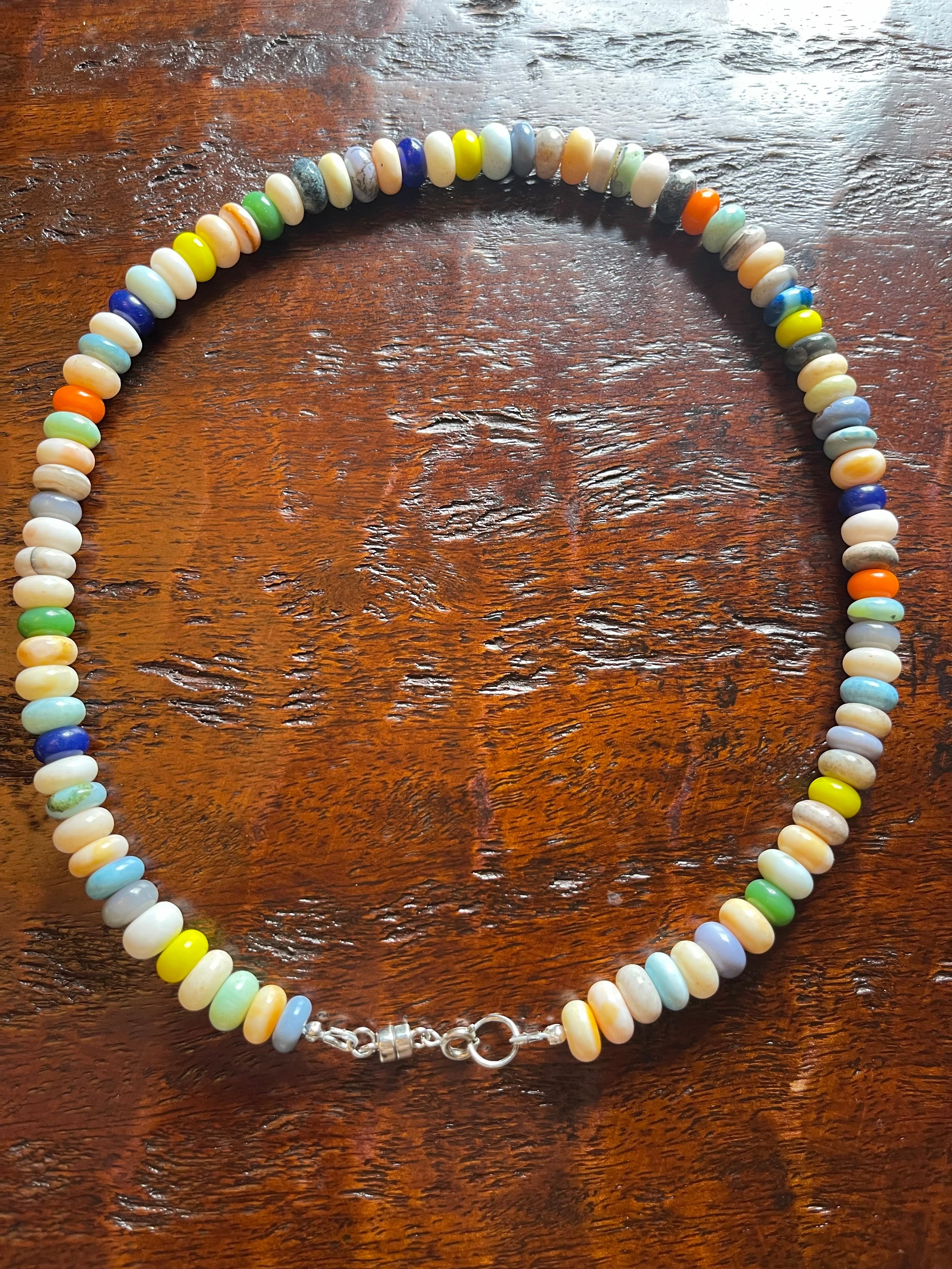 Every Single Day Necklace: Opals