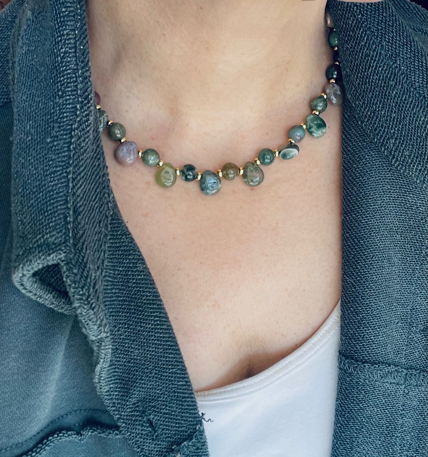 Green Goddess Necklace