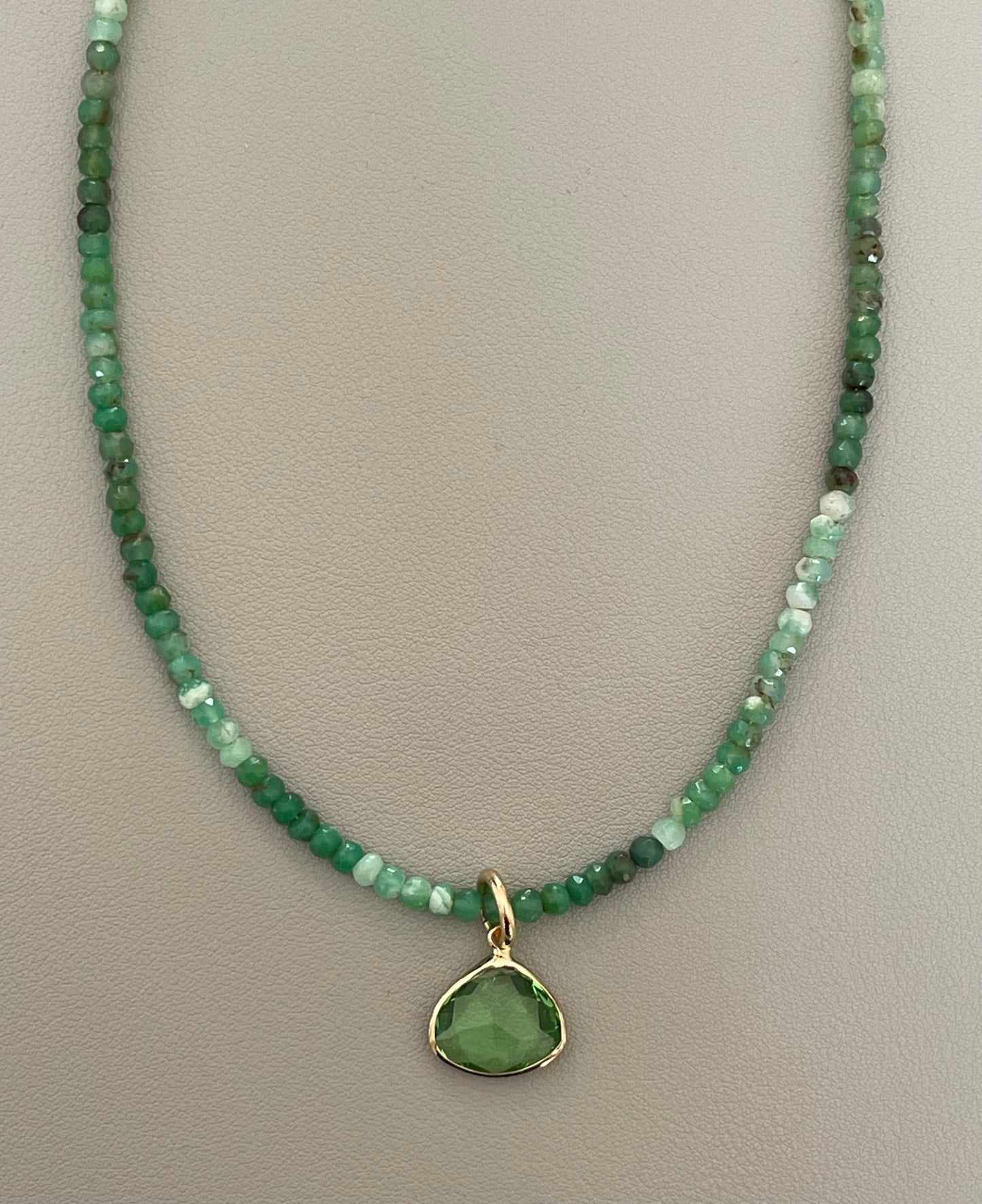 Green Apples Necklace