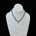 The Luxe Cord Necklace: Various Paracords with a faceted gemstone like pendant