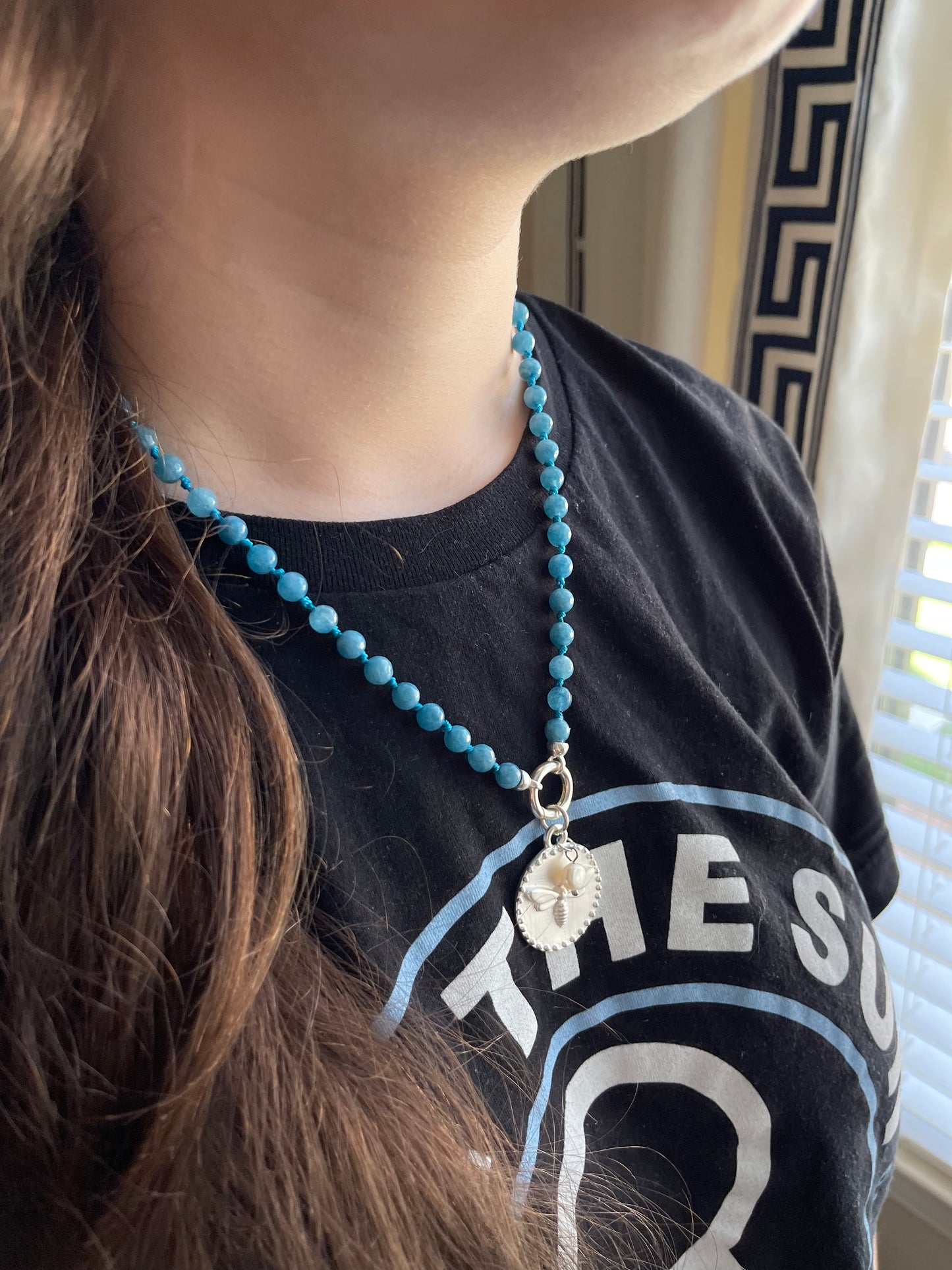 Blue Honey Necklace