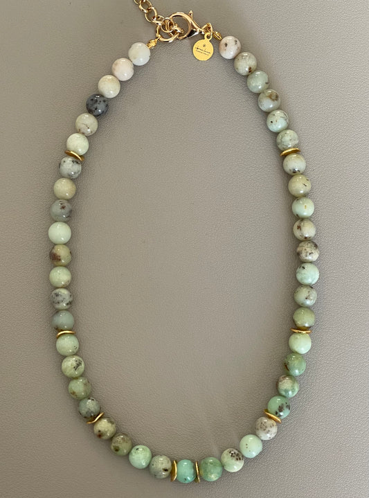 Opal’s Green Eyes Necklace