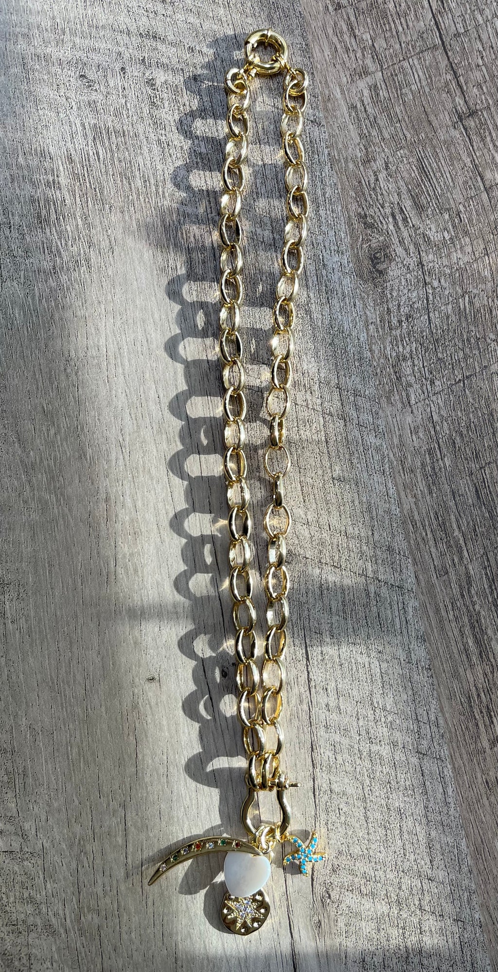 Charm Your Socks Off Necklace