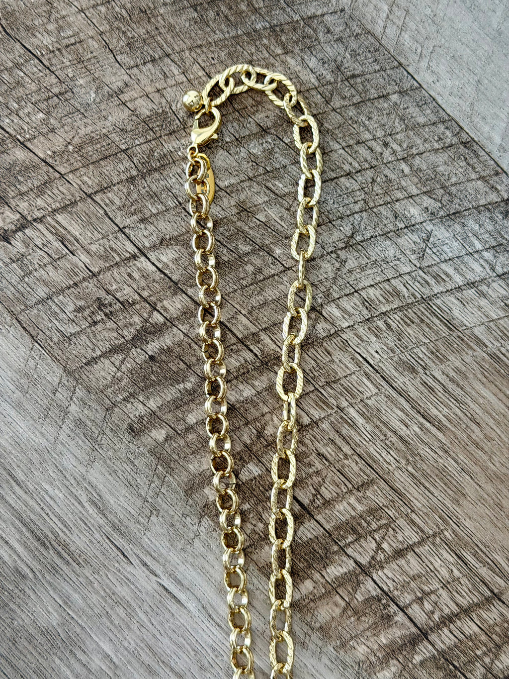 The Beloved Necklace: varying chains come together with two unique pendants