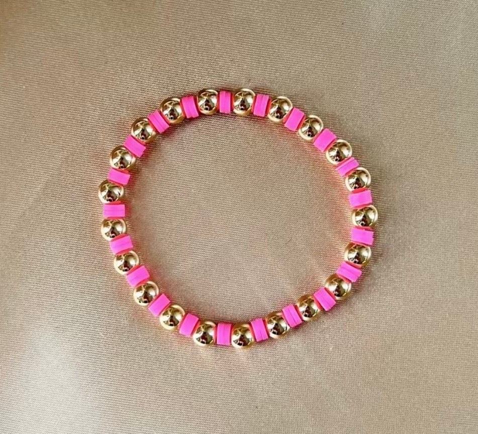 The Color Pop Bracelet (Stretch bracelet)in Multiple Colors