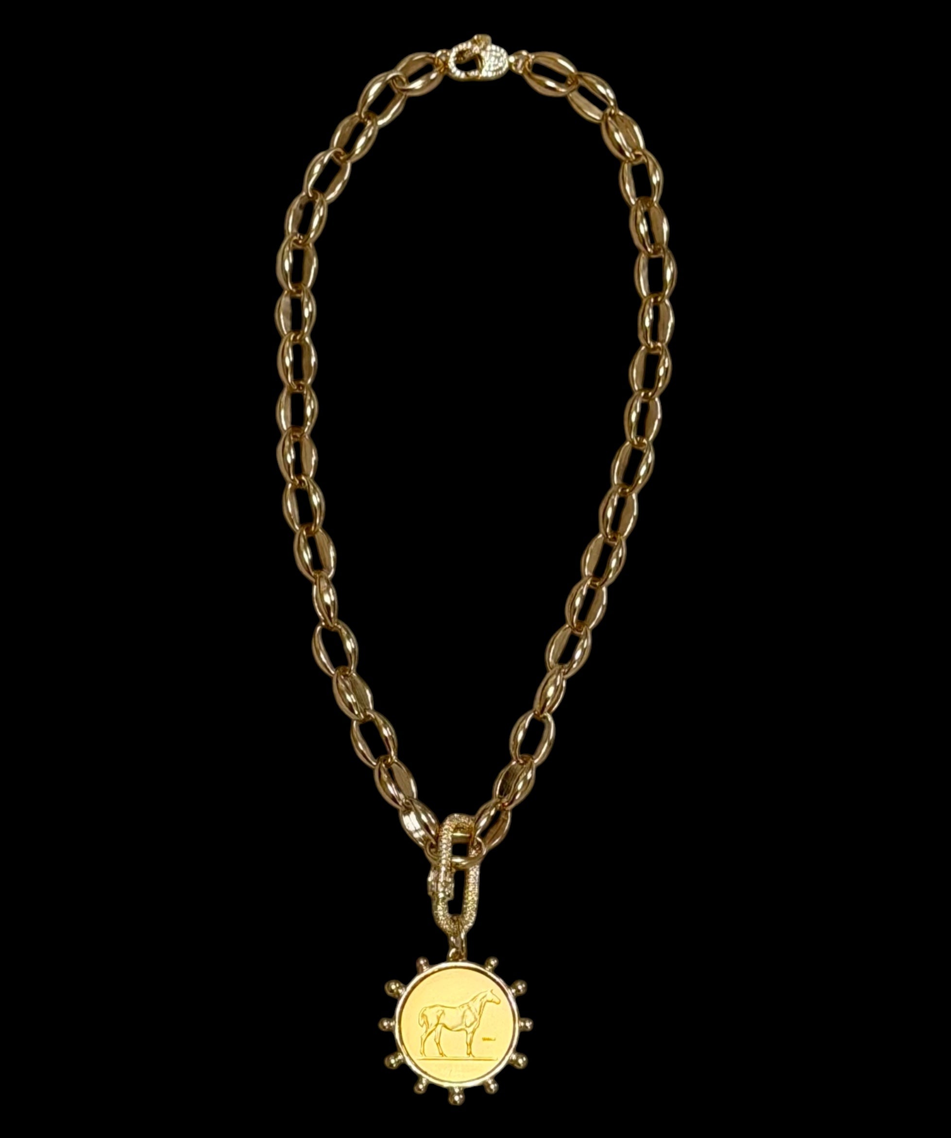 Golden Tempo Necklace OOAK