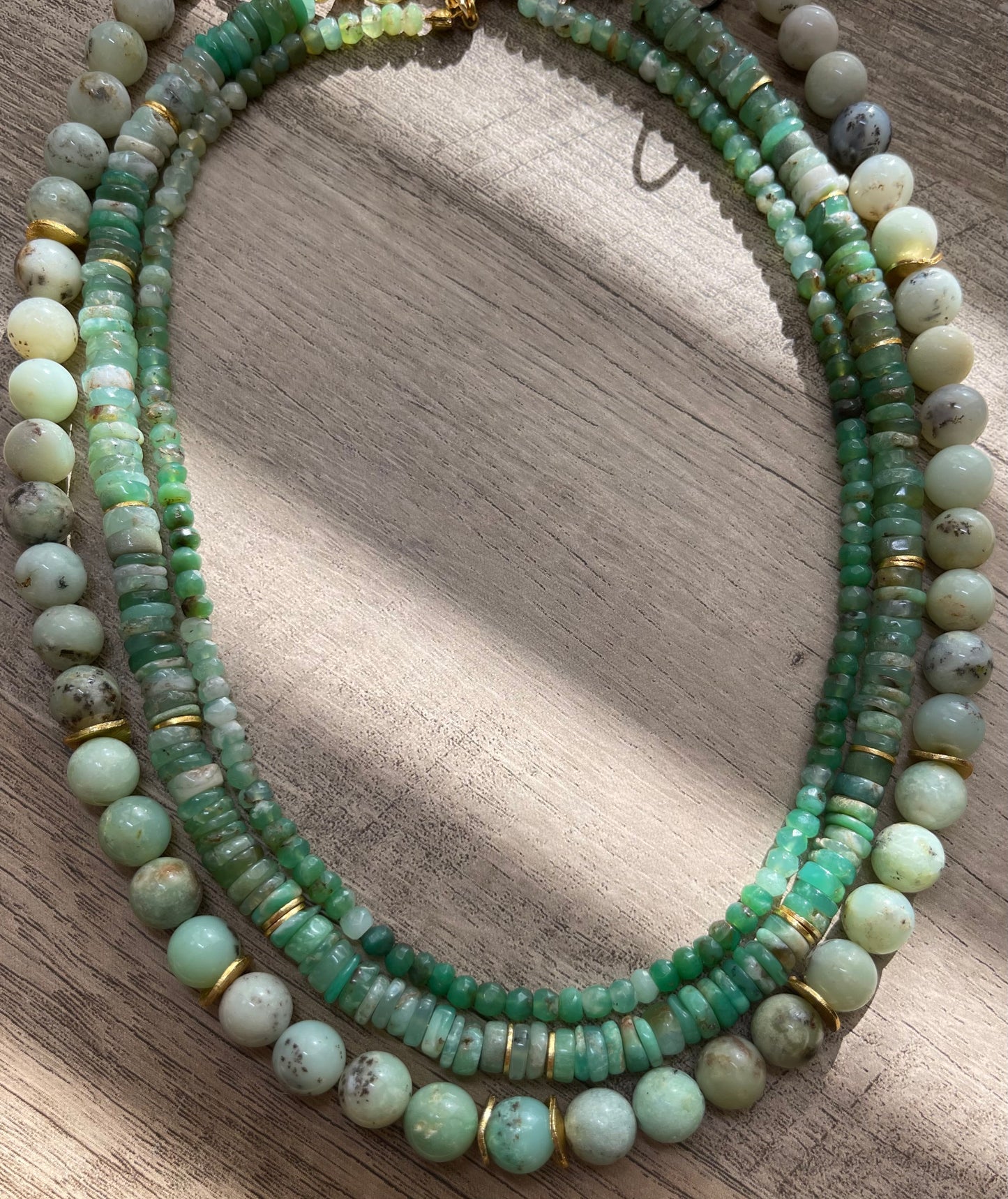 Opal’s Green Eyes Necklace