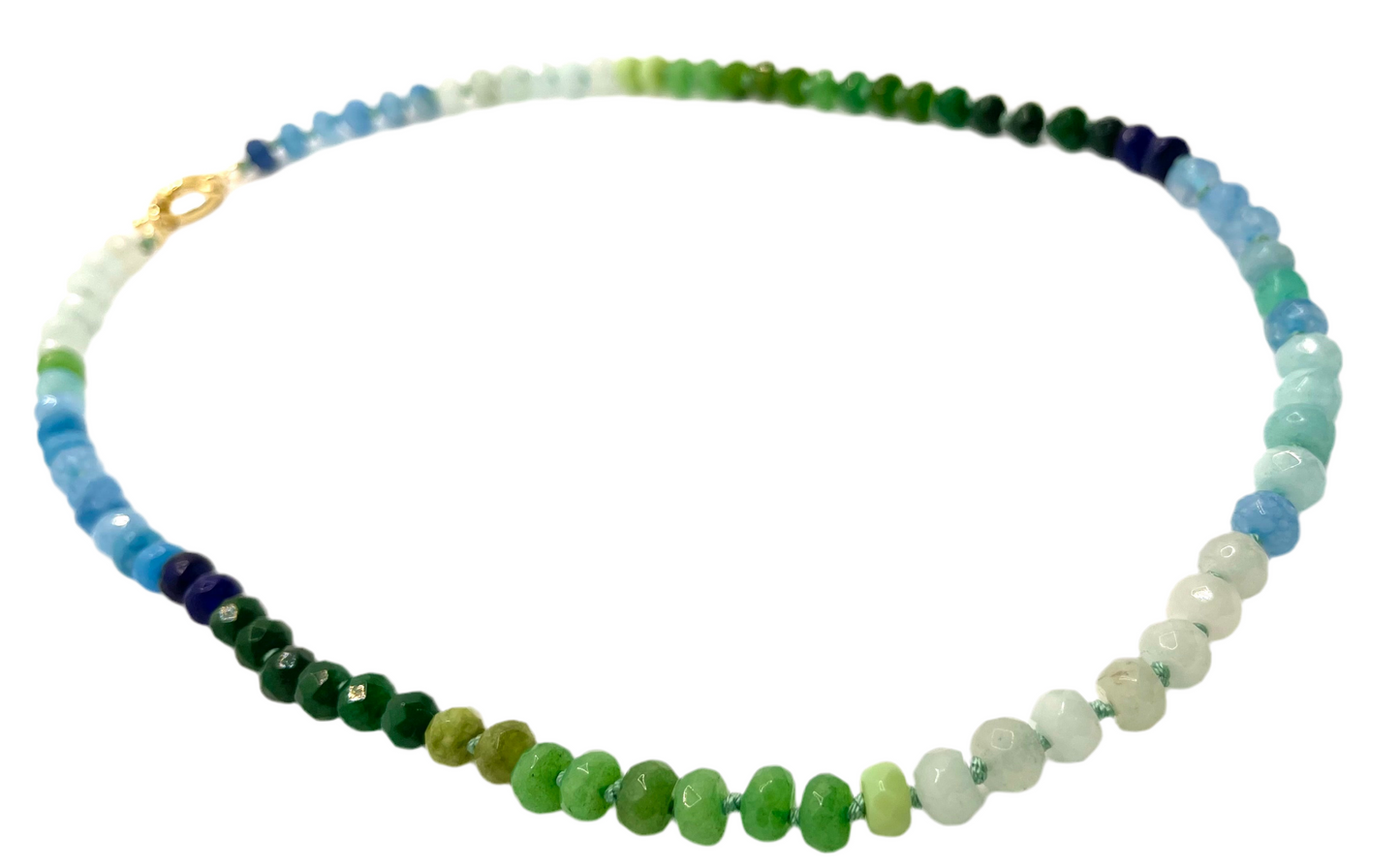 The Blues and Greens Necklace