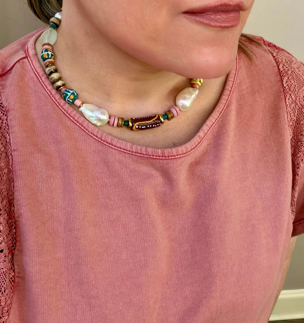 The Portofino Necklace OOAK