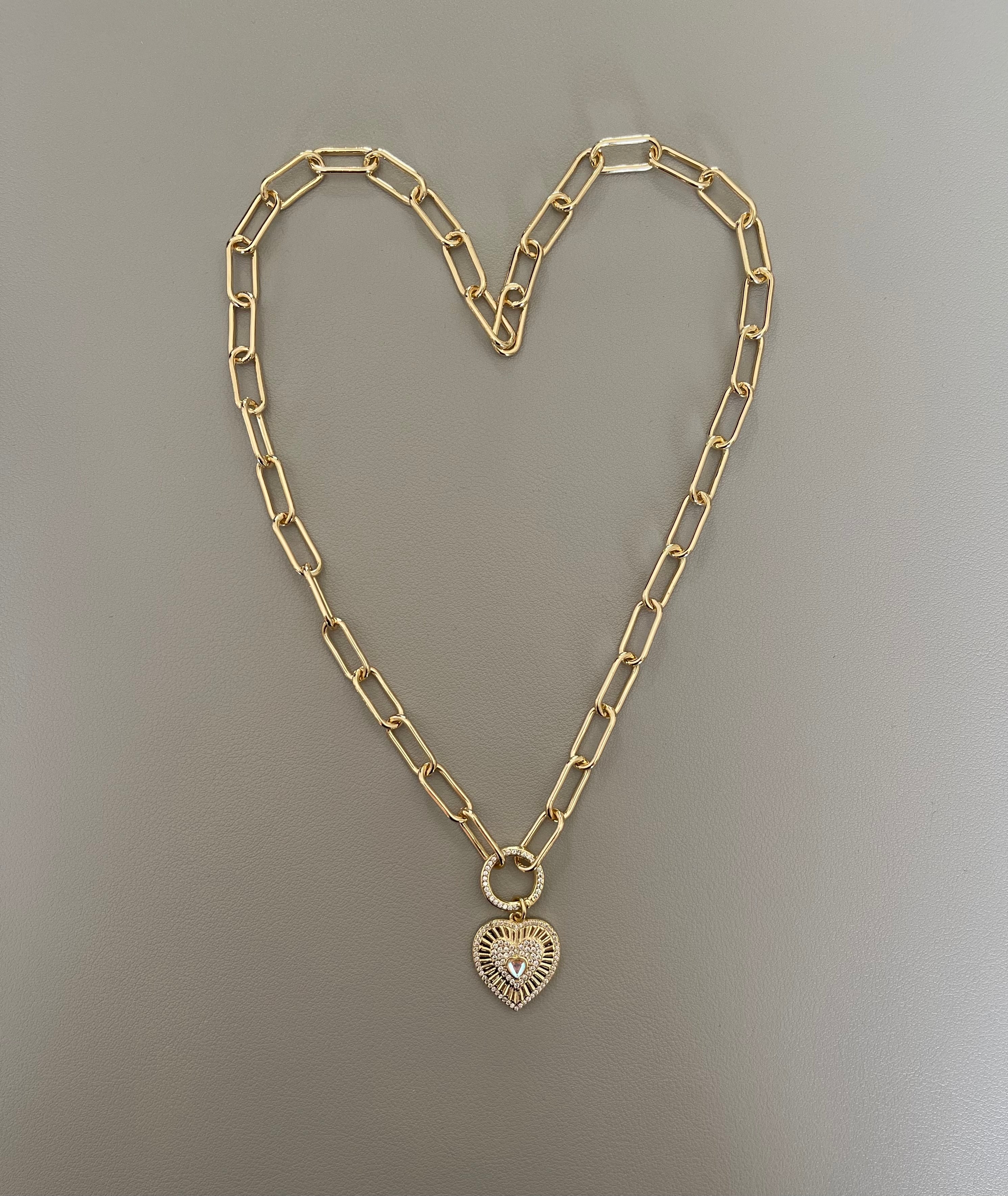 Opal’s Heart Necklace