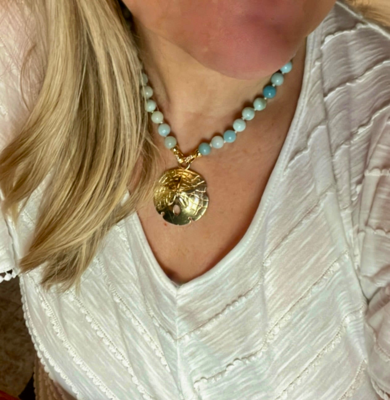 Sand Dollar Shine Necklace