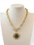 Queen Bee Necklace: High quality Tarnish resistant gold chain with pendant