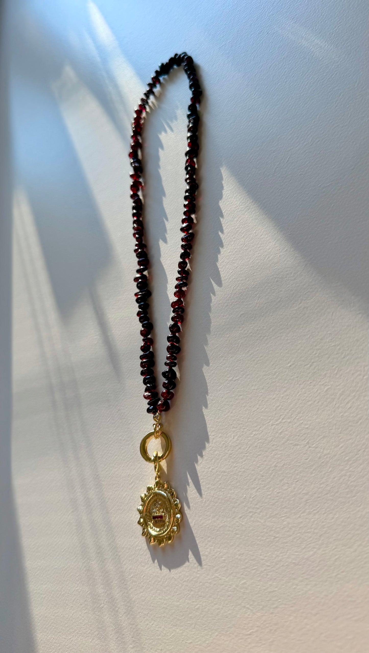 The Honor Garnet Necklace
