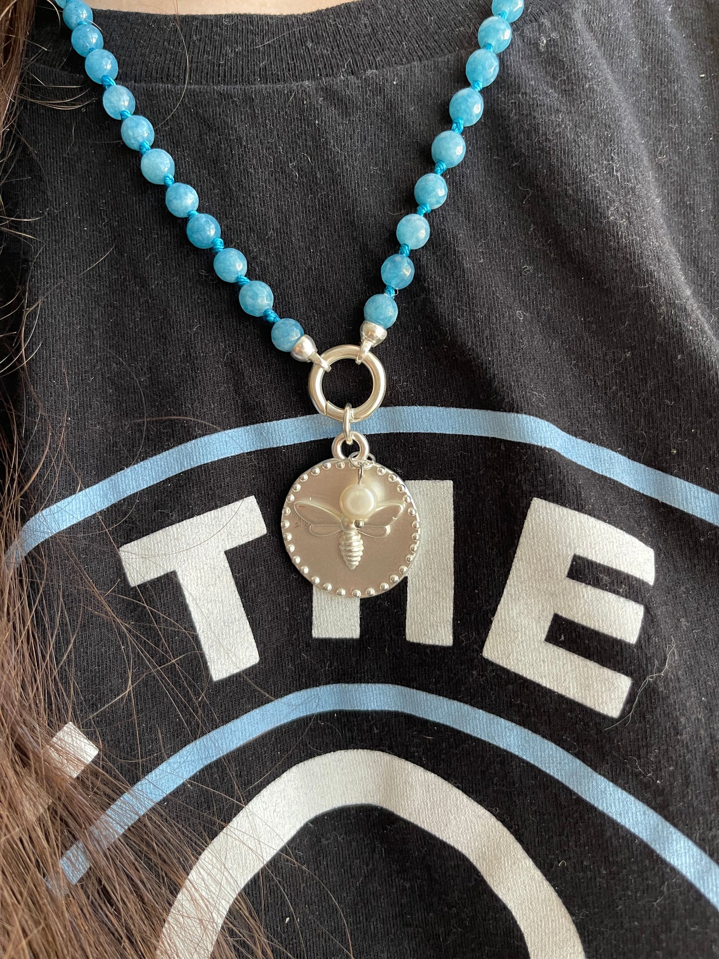 Blue Honey Necklace