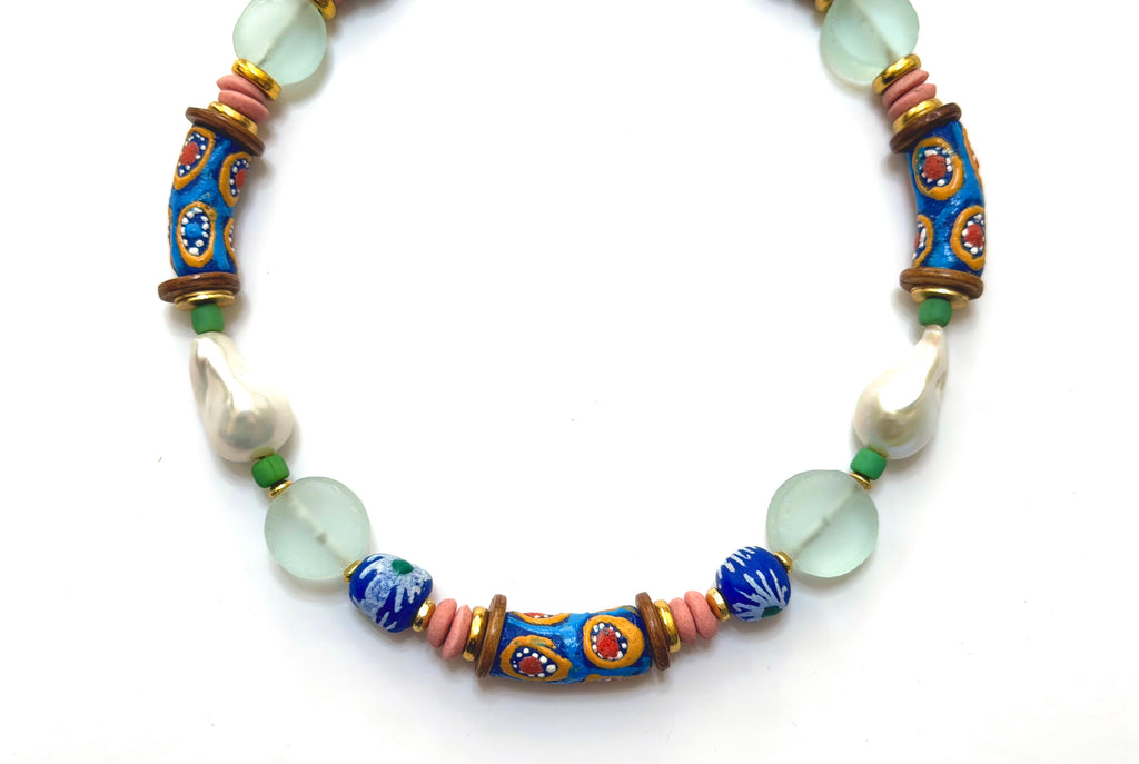 The Amalfi Coast Keepsake Necklace OOAK