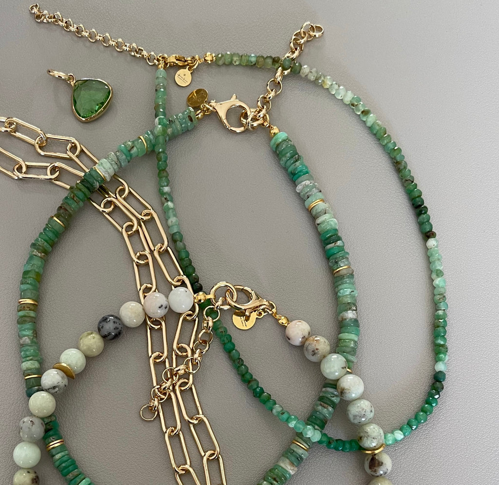 Green Apples Necklace
