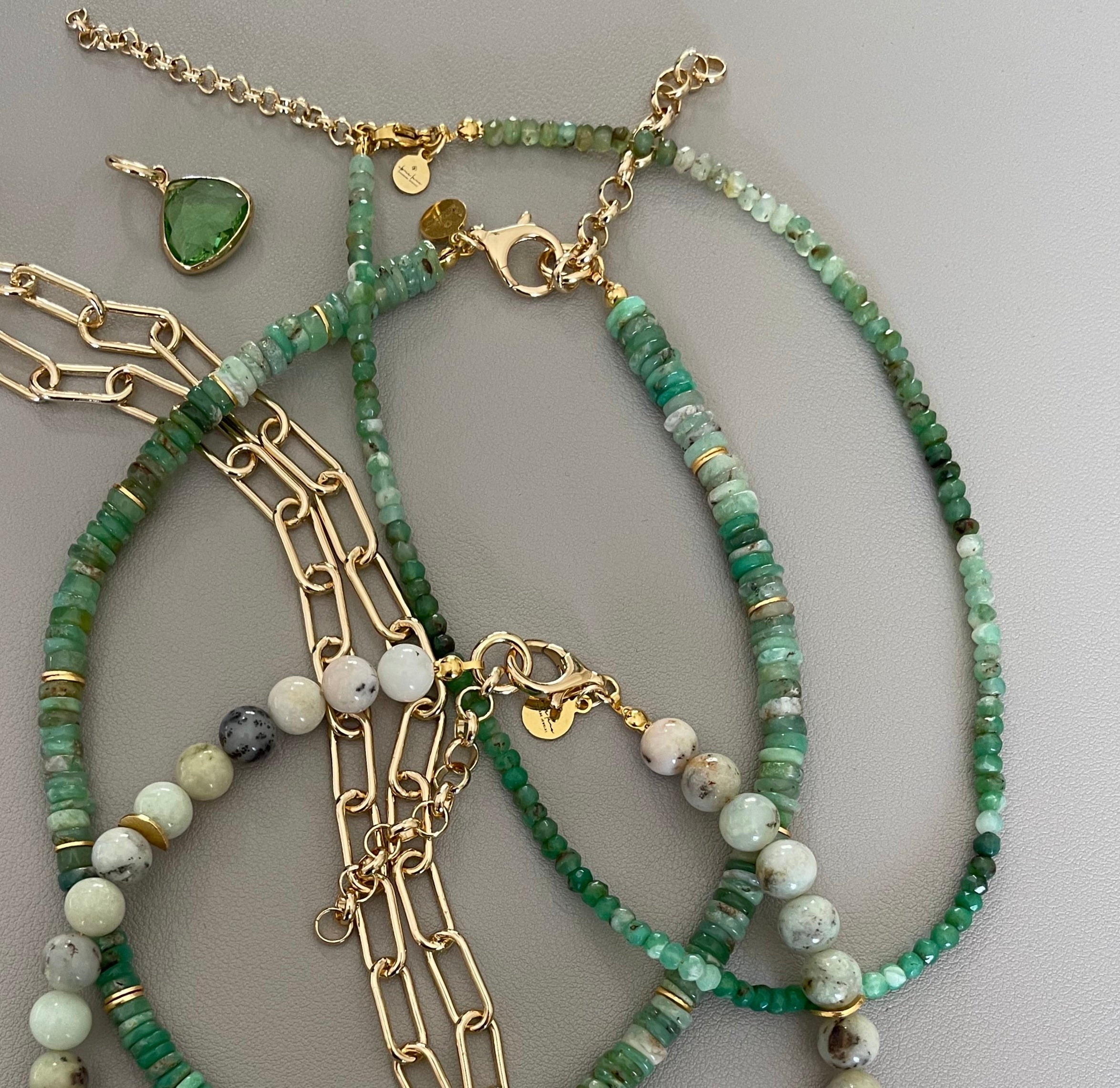 Green Apples Necklace