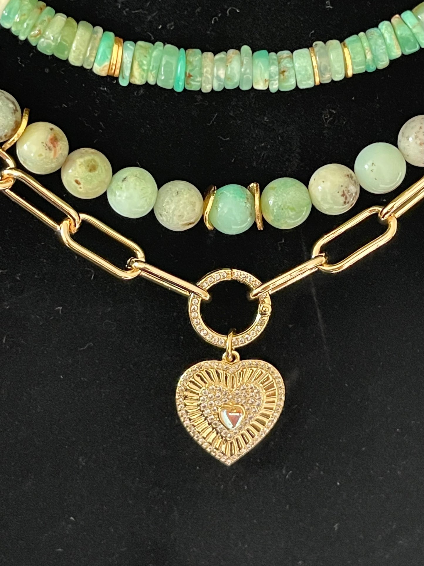 Opal’s Heart Necklace