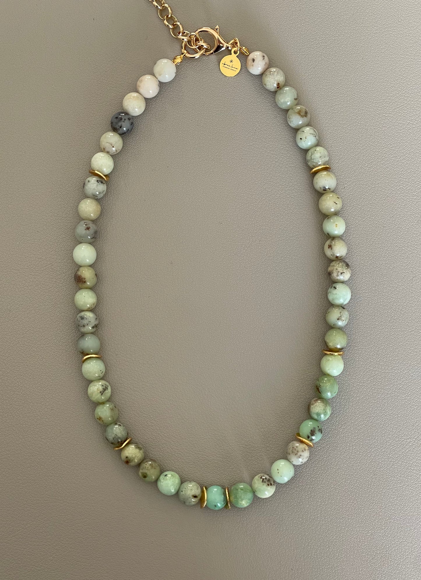 Opal’s Green Eyes Necklace