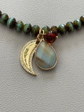 Amber Bay Necklace OOAK