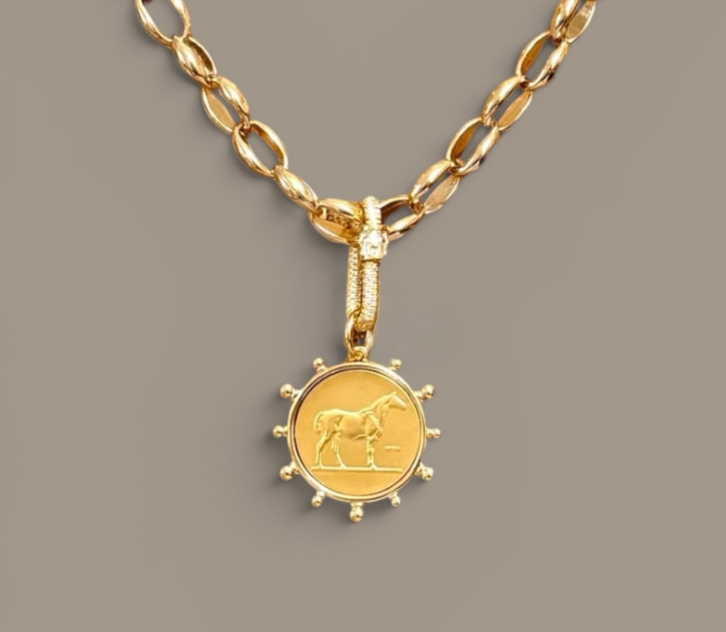 Golden Tempo Necklace OOAK