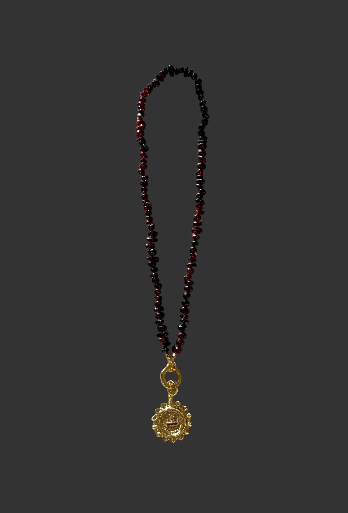 The Honor Garnet Necklace